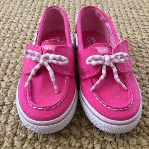 Pink Sperry Top-Sider for toddler/little kid